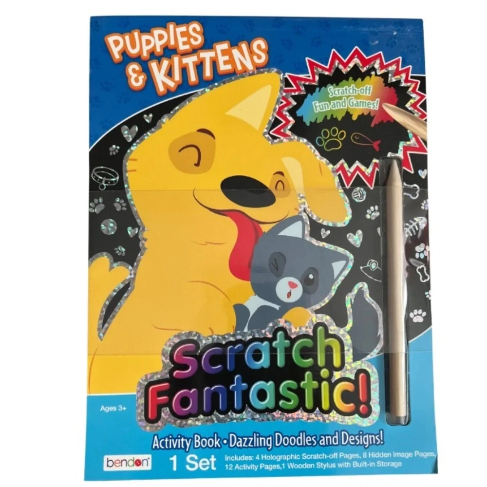 Pick (2) Scratch Fantastic Activity Book - Picture 4 of 4